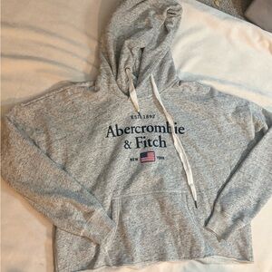 Abercrombie & Fitch women’s cropped hoodie XL nwot